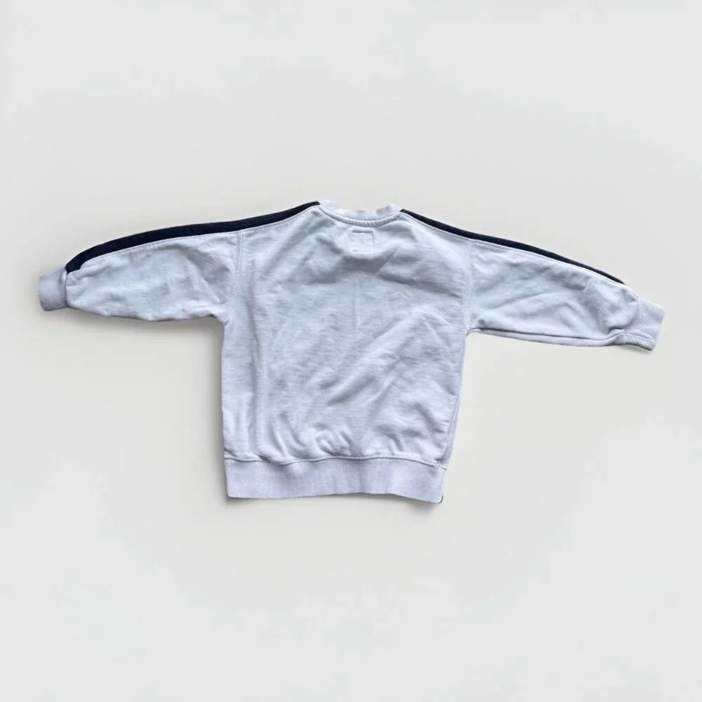 ZARA Kids USA New York Crewneck Sweatshirt American Flag Size‎ 6 Preppy School